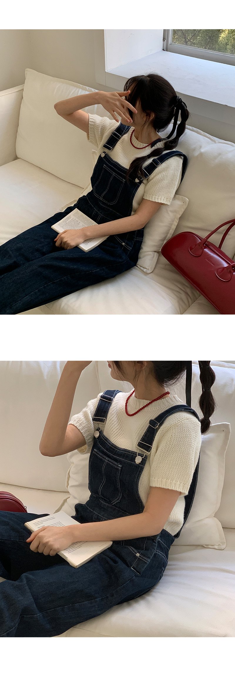 [4mm/6mm] 테일리 비즈 목걸이 -6color 상세 이미지 49