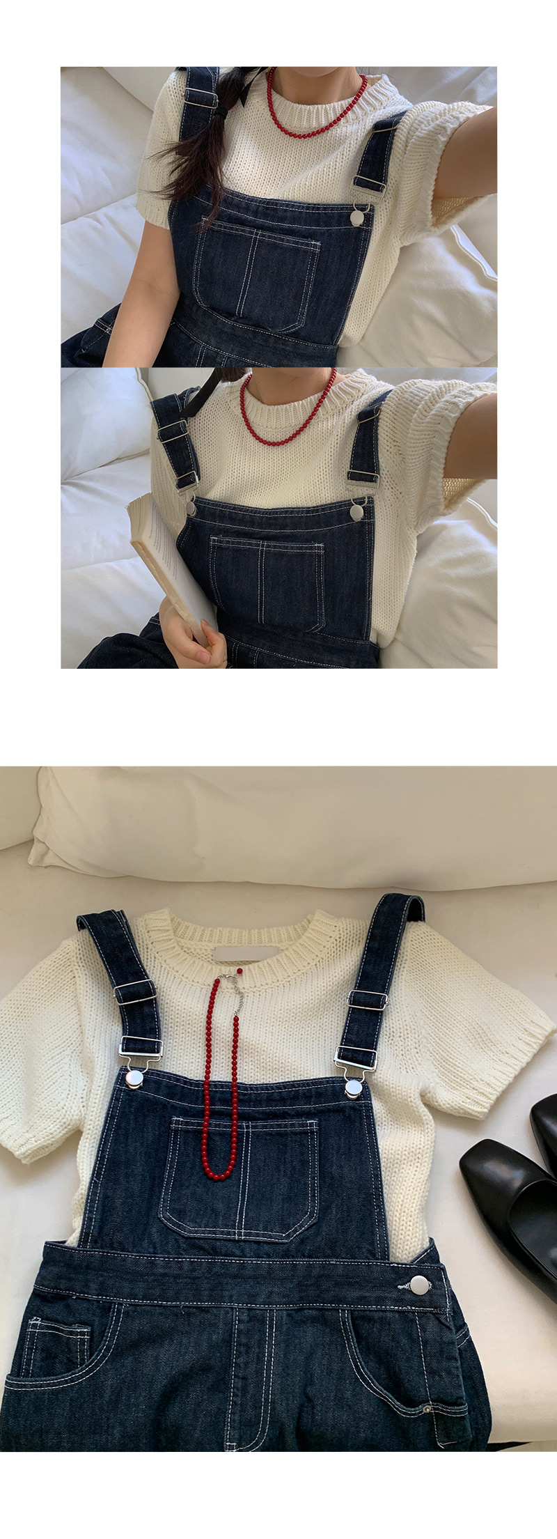 [4mm/6mm] 테일리 비즈 목걸이 -6color 상세 이미지 52