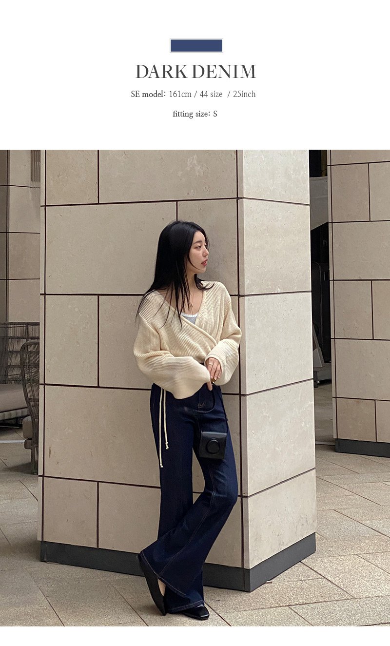 🎬 [made/4size] 페닌 논페이드 레직기 스판 부츠컷 생지 데님 팬츠 -3color 상세 이미지 32