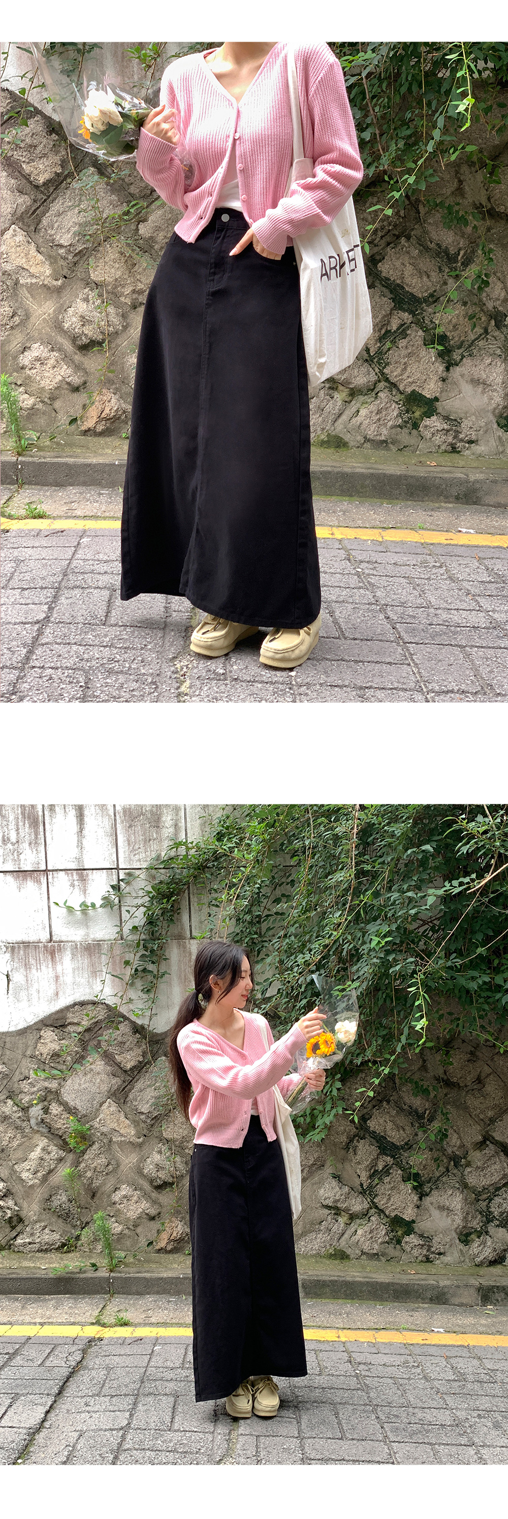 🎬 [단독] [made/4size] [미니.숏.기본.롱] 프롬 A라인 뒷트임 코튼 데님 스커트 -7color 상세 이미지 50