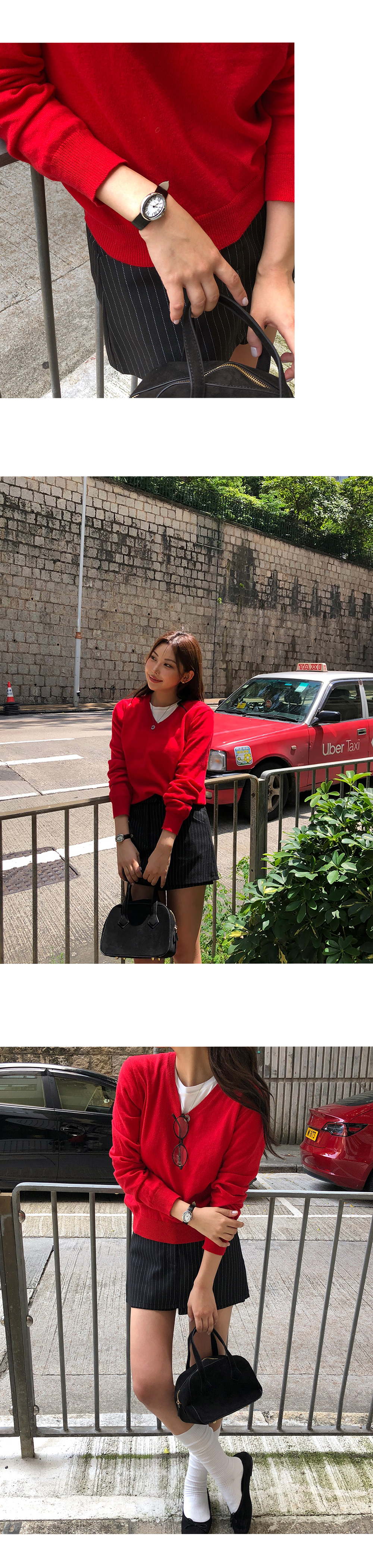 마사 라운드 손목시계 상세 이미지 4